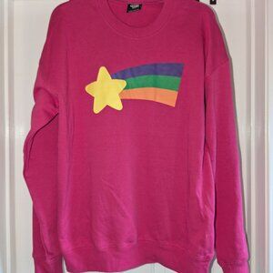 Disney Gravity Falls Mabel Star Women's Crewneck L Size Large - Worn Once, EUC!